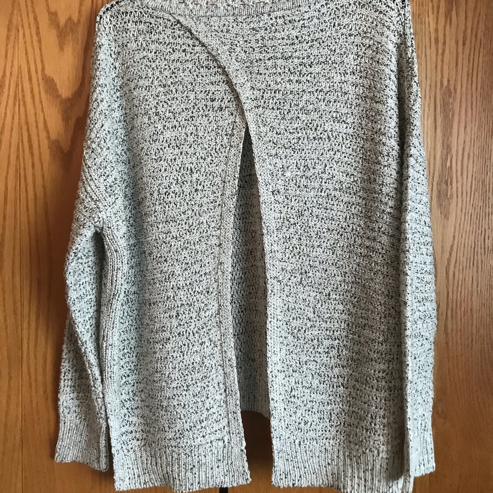 Sweater With Split Back - image 2